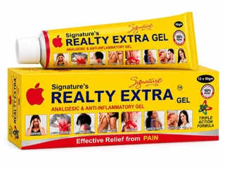 ژل ضد درد و ضد التهاب ریلتی اکسترا Signature’s Reality Extra Gel حجم 50 گرم